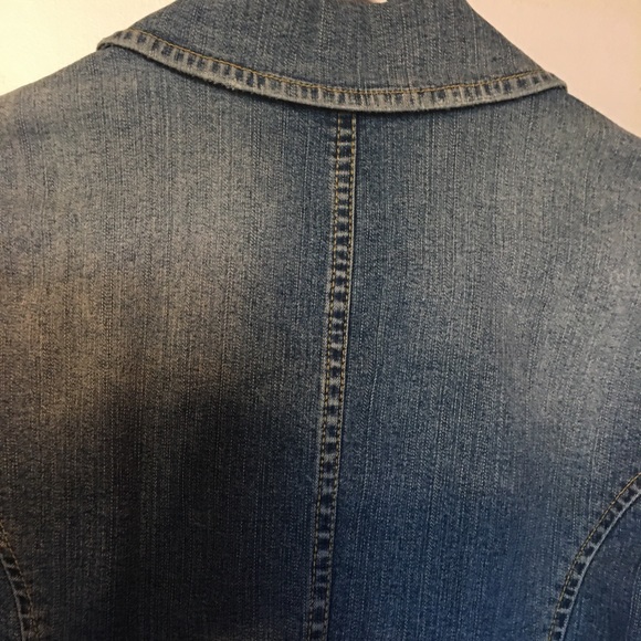 Vintage Pierre Cardin Blue Jean Jacket  Item #064 - Picture 4 of 8
